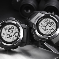 8016 Jam Tangan Pria Baru Profesional Outdoor Elektronik Digital Tahan Air 30m Olahraga Fashion Hombre Reloje Grosir