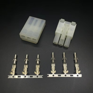 Conector automotriz de paso de 6.7 mm, carcasa de plástico de 3 orificios, macho y hembra, 3191-3PF/3191-3R - Product Image 2