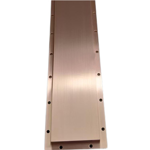 99.9%-99.999% độ tinh khiết kim loại đồng CU phún xạ mục <span class=keywords><strong>ti</strong></span>êu đồng phẳng cho lớp phủ - Product Image 1