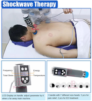 Aux États-Unis 14 conseils 3 en 1 équipement de physiothérapie soulagement de la douleur électromagnétique Machine de thérapie de traitement