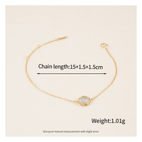 Bracciale personalizzato quarzo rosa Labradorite aventurina gemma 925 argento sterling 14k placcato in oro catena per le donne gioielli