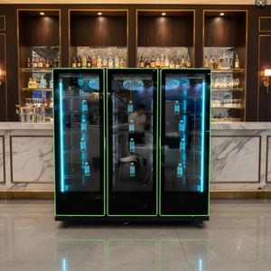 <span class=keywords><strong>Vitrina</strong></span> <span class=keywords><strong>Refrigerada</strong></span> Personalizada con Puerta de Vidrio <span class=keywords><strong>para</strong></span> Botellas de Cerveza y Bebidas, Refrigerador Grande <span class=keywords><strong>para</strong></span> Vino Tinto <span class=keywords><strong>para</strong></span> Hoteles y Bares - Product Image 1