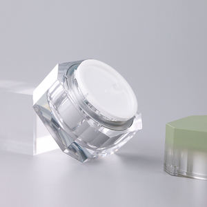 Juego de Envases Cosméticos de Lujo de 15 ml, 30 ml, 50 ml, 30 g, 50 g, Botella Cuadrada de Acrílico para Crema y Tarro de Acrílico para Suero para el Cuidado de la Piel - Product Image 4