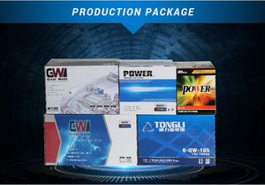 GW 12v סין אחסון סוללה ספק אוטומטי החל סוללה מצבר 70AH רכב סוללה - Product Image 6