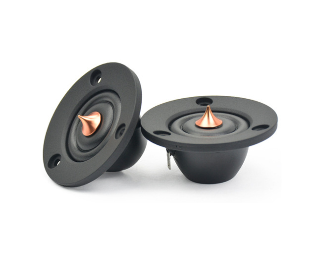 AIYIMA 2pcs 2inch 4/6 Ohm 30W Silk Treble Film Tweeter Speaker Unit Car Speaker Professional Hifi Horn LoudSpeaker
