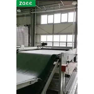 Yeni ZAEE otomatik örülmemiş Polyester Wadding yatak çapraz Lapper klasör makinesi