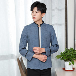 Ropa de <span class=keywords><strong>Trabajo</strong></span> Unisex de Manga Larga para Otoño e Invierno para Personal de Limpieza, Uniforme de Hotel de Primera Calidad para Hombres y Mujeres - Product Image 3
