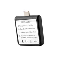Lector de Tarjetas RFID USB de 125khz para Teléfonos Inteligentes Android Tipo C