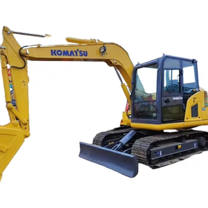 Excavadora sobre orugas diésel Komatsu PC70 usada de alta calidad, excelentes condiciones de trabajo, componentes de bomba de Motor central, el mejor precio de venta - Product Image 1