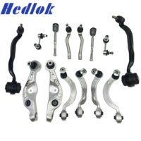 Kit de 14 pièces de bras de suspension supérieurs et inférieurs avant et de biellettes de direction pour Lexus LS460 RWD 07-17 4861059125 4861059135 4862050070 4864059015