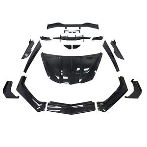 Kit de carrosserie en Fiber de carbone de haute qualité lèvre avant diffuseur arrière jupes latérales aileron arrière pour <span class=keywords><strong>Chevrolet</strong></span> Corvette C8 - Product Image 1
