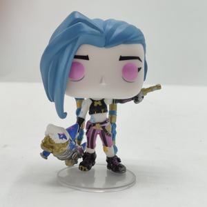 Arcane 1602 <span class=keywords><strong>Jinx</strong></span> gioco periferiche Action Figure Figurine in vinile bambola collezione giocattoli modello - Product Image 2