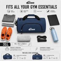 Sac de sport multifonctionnel léger, durable, imperméable, pour hommes et femmes, pour le week-end, la nuit, approuvé pour les vols, sac de sport pour la salle de sport