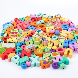 Juguete de Cuentas de Madera para Enhebrar, DIY, para Dropshipping y Shopify Fulfillment - Product Image 4