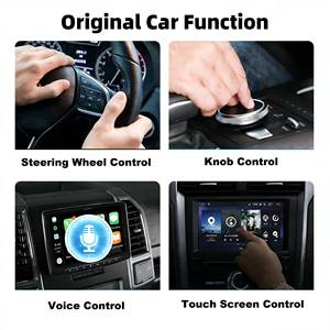 อะแดปเตอร์ Mini Ultra Wireless 2-in-1 CarPlay & Android Auto พร้อมกล่อง AI รองรับ WiFi แบบ Dual-Band และ BT5.2 ใช้งานได้กับรถยนต์ทั่วไป - Product Image 6
