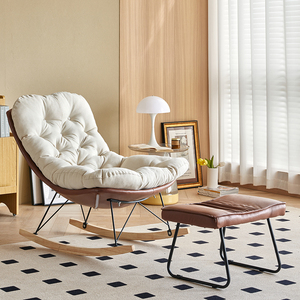 Comfort Woonkamer Stoel Schommelstoel Moderne Extra Brede Schommelstoel