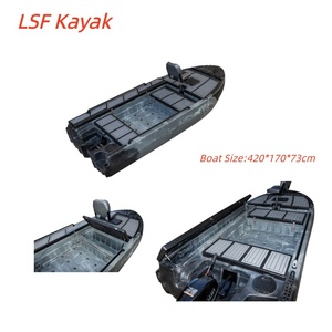 <span class=keywords><strong>Nuevo</strong></span> Bote Eléctrico de HDPE de Gran Tamaño, 4.2M X 1.7M, con la Mejor Vista y Asientos Cómodos para 4 Personas - Product Image 3