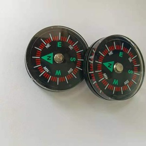 Miniature 27Mm Copper Cap Oil Filled Compass Strong Magnetic Pointer Dial Hiking Navigation Guide - Product Image 2