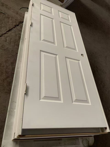 Porte Interne in MDF Modellate, Bianche Preverniciate, per Progetti Residenziali e Alberghieri, Prezzo Conveniente e Consegna Rapida - Product Image 3
