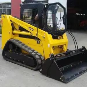 CE EPA Trung Quốc Front Mini Skid Steer Trái Đất Di Chuyển Máy Móc Bánh Xe Tải Để Bán