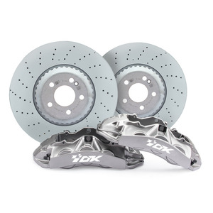 Caliper <span class=keywords><strong>de</strong></span> Freno <span class=keywords><strong>de</strong></span> Alto Rendimiento AMG <span class=keywords><strong>de</strong></span> 6 Pistones con Disco <span class=keywords><strong>de</strong></span> Freno Cerámico para Mercedes-Benz W205, W213 - Kit <span class=keywords><strong>de</strong></span> Instalación OEM sin Perforación - Product Image 1