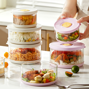 Superieure glazen voedselcontainers, glazen maaltijdcontainers met deksels, lekvrij, magnetron- en vriezerbestendig - Product Image 1