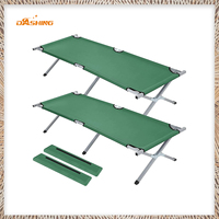 Vente en gros Personnalisé Moderne 600d Oxford Voyage Extérieur Cama Plegable Portable Pliant Camping Couchage Lit Simple Lits pour Adultes