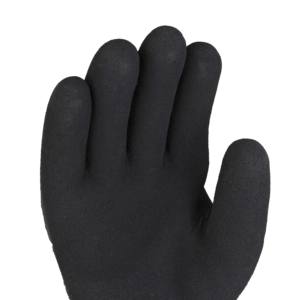 SKYEE Latex Coated Fleece Forrado Anti Corte Hielo Nieve Resistente al desgarro Impermeable Térmico Invierno Guantes de trabajo para la construcción - Product Image 4