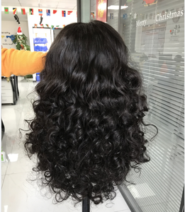 Rizador de <span class=keywords><strong>pelo</strong></span> humano brasileño para mujer, herramienta para cabello humano rizado, en oferta - Product Image 5