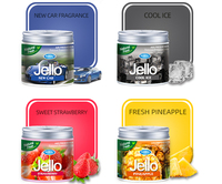 Sameili Jello Nature Aceite esencial Precio barato Botella Gel Ambientador de coche Perfume