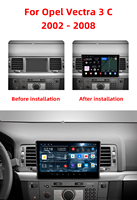 Redpower Hi-Fi DVD de voiture pour Opel Vectra 3 C 2002 - 2008 DVD Radio DSP lecteur multimédia Navigation Android 10.0