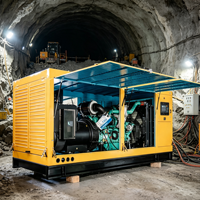 Generador Diésel Industrial de Bajo Precio para Trabajo Continuo 415V 240V 50Hz con Tanque de Combustible de Larga Duración para Proyectos Mineros en Kenia