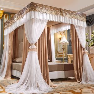 Moustiquaire de lit double couche, protection 360° °   Protection de lit en fil de laine contre les moustiques - Product Image 6