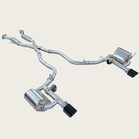Accessoires de voiture de haute qualité, système d'échappement Catback, silencieux à valve Valvetronic, acier inoxydable 304, pour Jeep Grand Cherokee 3.6L
