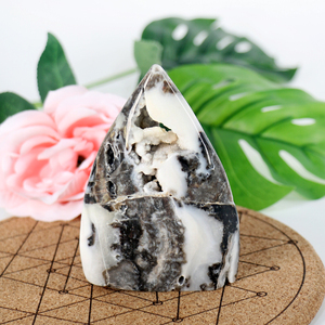 Wholesale Natural Healing Stone Carving Druzy Sphalerite <b>Crystal</b> Flame Carving for Home Decoration - Product Image 4