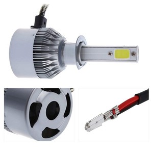 ชุดไฟหน้ารถยนต์36W แบบ COB LED คู่ H1 3800ลูเมน6000K แบบปลั๊กแอนด์เพลย์ติดตั้งไฟต่ำสำหรับให้แสงสว่างแบบไม่มี H7 H4 - Product Image 5