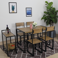 Bois de chêne massif personnalisé, ensemble de Table et chaise, vente en gros, haute qualité, utilisé pour la salle à manger, 4 pieds