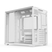New Style Full Tower Gaming PC Case Three Tempered Glass Panels Steel Construction Supports ATX/Micro ATX/ITX Motherboards