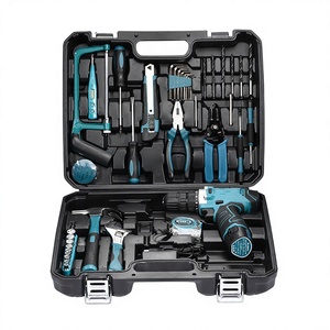 DEWEN Trousse à outils complète pour la maison : Sécateur, tournevis, outils de nivellement essentiels - Product Image 6