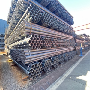 <span class=keywords><strong>Tuyau</strong></span> en <span class=keywords><strong>acier</strong></span> au carbone soudé à chaud ASTM A252 ERW Q345, dimensions du gainage - Product Image 3
