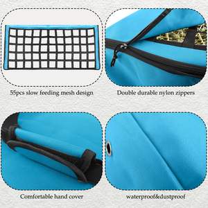 Sac de transport équestre imperméable grande capacité en polyester avec sangle réglable pour foin et balles à alimentation lente – Échantillon gratuit - Product Image 6