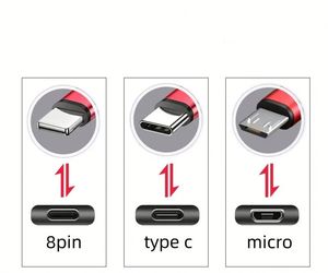 Câble de charge rapide USB-C en nylon de haute qualité (1M, 2M) pour téléphones et tablettes – Vente en gros directe usine - Product Image 5