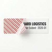 Etiquetas de Seguridad VOID a Prueba de Manipulación, Etiquetas de Seguridad PET Troqueladas Personalizables, Cajas de Envío para Productos Electrónicos de Alto Valor, Protección Antirrobo