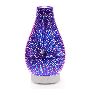 Diffuseur d'arômes Nagomi 3D en verre 0,5L avec lumière LED et humidificateur pour usage domestique - Product Image 1