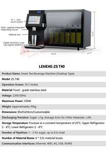 Nuove attrezzature commerciali in acciaio inox Boba latte Tea Maker macchine da banco per tè per negozi di tè e caffetterie - Product Image 3