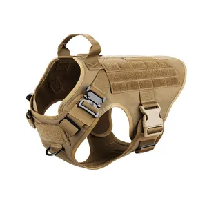 High quality Customized Tactical Dog Harness K9 Working Dog Vest