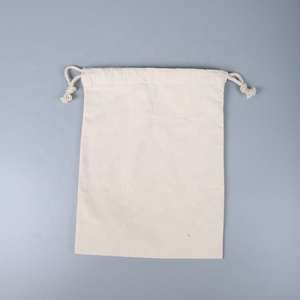 ถุงผ้าฝ้ายแบบมีเชือกผูก ลายโลโก้ตามสั่ง ผลิตจากผ้าแคนวาสธรรมชาติที่เป็นมิตรต่อสิ่งแวดล้อม ใช้งานสะดวก นำกลับมาใช้ซ้ำได้ เหมาะสำหรับใส่เครื่องประดับ - Product Image 2