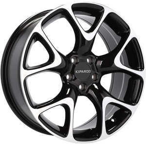 Rueda de Aleación de Aluminio Pulido Kipardo de <span class=keywords><strong>16</strong></span> Pulgadas con Diseño Multirradio y PCD de 5x114.3 Compatible con HYUNDAI Kona I30 IX20 IX35 Santa <span class=keywords><strong>FE</strong></span> - Product Image 5