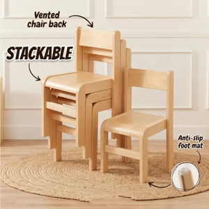 Meubles en bois modernes pour garderie Montessori, crèche, école maternelle, fabricant de tables et de chaises, centre d'apprentissage - Product Image 5