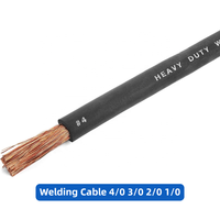 Câble de soudage flexible 450V/750V 10mm 50mm 150mm 300mm, conducteur en cuivre, résistance à l'usure, gaine en caoutchouc EPR, câble pour machine à souder